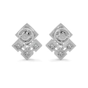 Pendientes de tuerca Lunar Mystique en plata de ley 925 | Elegante joyería de moda inspirada en el cielo - Product Image 4