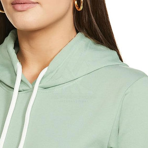 Sweat-shirts décontractés pour femmes, très demandés, manches longues, couleur unie, 100% coton, écologiques, séchage rapide, logo sur le devant, fabriqués au Pakistan - Product Image 4