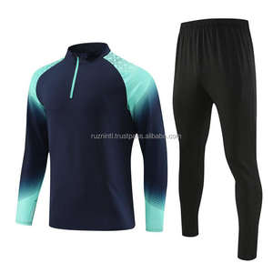 Ensemble de survêtement de jogging pour homme, deux pièces, vêtements de sport athlétiques, tenue d'entraînement de gym, tenue de course confortable, ensemble de vêtements de fitness décontractés - Product Image 2