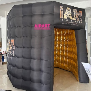 Hot sale <strong>inflatable</strong> photo booth <strong>inflatable</strong> 360 photo booth with LED light - Product Image 4
