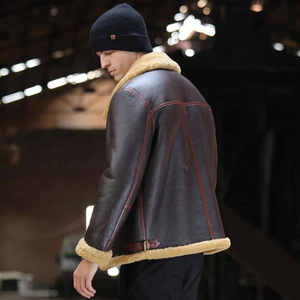 Chaquetas de cuero para hombre profesional 2025, diseño frontal de lona, colores personalizables y servicio OEM, precio razonable - Product Image 2