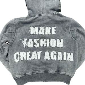 เสื้อฮู้ดลำลองปักลายสำหรับผู้ชาย, สินค้ามาใหม่ผ้าฟลีซวินเทจฤดูหนาวคุณภาพระดับพรีเมียม - Product Image 5