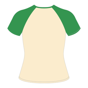 T-shirt à manches raglan neutre 08 Summer Diamonds, vêtements de sororité grecque, vêtements pour femmes, rose vert, sororité universitaire, élégant - Product Image 6