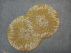 Luxury Eco-Friendly <b>Placemat</b> and Pads with Embroidery Design <b>for</b> Home Wedding Party <b>Table</b> Decor - Product Image 5