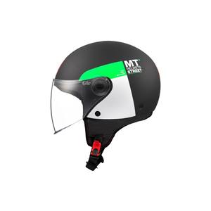 Casco de Seguridad MT Helmets Street S Inboard D6, Urbano, Unisex, Negro Mate, Material PC ABS, Talla M/L, Nuevo en Caja - Product Image 4