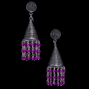 Dangles oxydés de haute qualité de haute qualité les plus vendus directement du fournisseur indien avec un éclat scintillant - Product Image 1