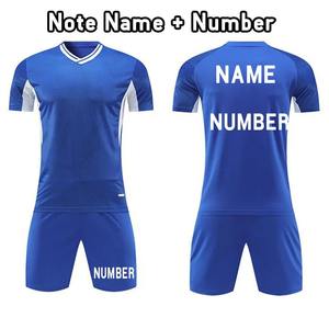 เสื้อเจอร์ซีย์ฟุตบอลและกางเกงขาสั้นชุดฝึกฟุตบอลแฟชั่นสำหรับเด็กผู้ชายเสื้อกีฬาระบายอากาศสำหรับเด็ก - Product Image 2