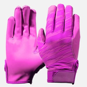 Guantes antideslizantes de alta calidad para receptor de fútbol, deportes al aire libre, protección de Palma, guantes transpirables de fútbol americano, diseño personalizado - Product Image 4