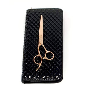 Professional Barber Scissor Hair Scissors with Straight Thinning Cutting Shears Hairdressing Razor <b>Edge</b> Shear - Product Image 4