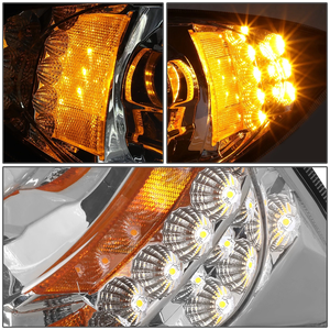 Geschikt voor 09-18 International Harvester ProStar Chrome LED projector koplampen - Product Image 2