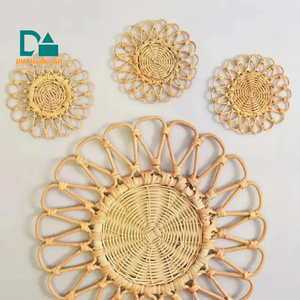 Premium Handmade Woven Rattan Bamboo <b>Placemats</b> Eco Friendly for Dining - Product Image 3