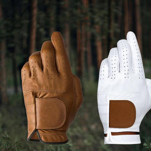 Fabricant de gants de golf en cuir d'agneau PU personnalisés pour hommes, respirants et antidérapants, gants de sport pour gauchers et droitiers, lot unique - Product Image 1