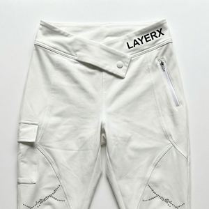 Leggings Ajustados Personalizados para Mujer, de Poliéster/Algodón Grueso, Pantalones Largos Pintados, Ropa Urbana, OEM - Product Image 5