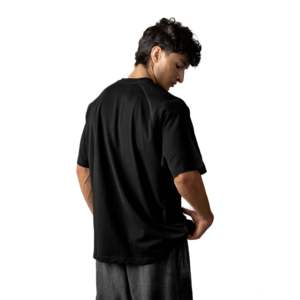 Paquete de 3 Camisetas Raglán Negras R32, 220GSM, Tejido de Punto Orgánico GOTS, Estilo Urbano, Diseño Liso, Pago TT - Product Image 3