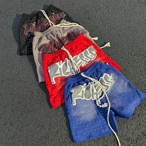 Custom French Terry Heavyweight 100% algodón sólido de secado rápido de los hombres de verano Streetwear Shorts - Product Image 2