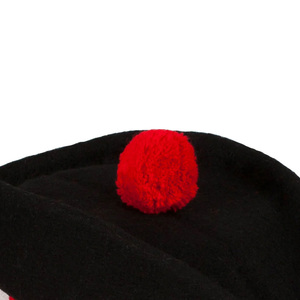 Gorra clásica Highland Glengarry con lazo lateral acabado liso usado con orgullo en reuniones y gorros Glengarry tradicionales - Product Image 5