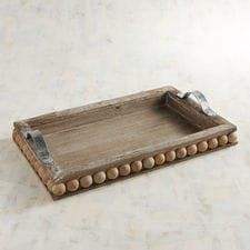 Bandeja de madera con mango de estilo fantástico, bandeja de madera adecuada para desayuno de Hotel y comida de fiesta - Product Image 6