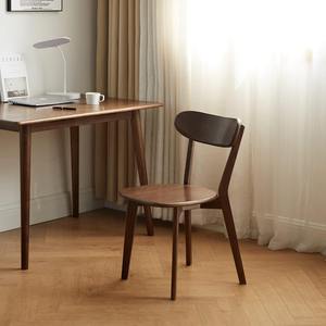 Dark <b>Brown</b> Natural Wood Four Legs <b>Chair</b> Top Quality Home and <b>Office</b> Wooden <b>Chairs</b> Best Supplier in Vietnam - Product Image 1