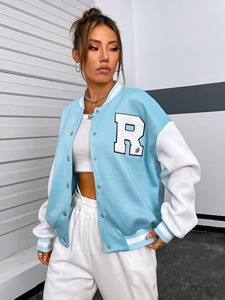 Baseball Customizable Stylish Wholesale Blank Custom <b>Jacket</b> Women Baseball <b>Jackets</b> - Product Image 3