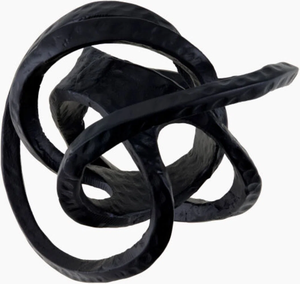 Modern Callisto Abstract Silver Statuary Home Decor Art Decor Style Tabletop <b>Ornament</b> for Living Room Bedroom or Office <b>Desk</b> - Product Image 4