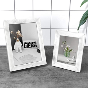 Marco de Fotos Moderno Hecho a Mano con Incrustaciones de Hueso Ecológico, con Impresión Personalizada, Nuevo Diseño, Decoración para Mesa y Pared - Product Image 2