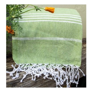 Serviettes de visage absorbantes épaisses et douces en coton tissé sur mesure pour adultes et enfants Serviettes de plage pour salle de bain et douche certifiées GOTS - Product Image 3