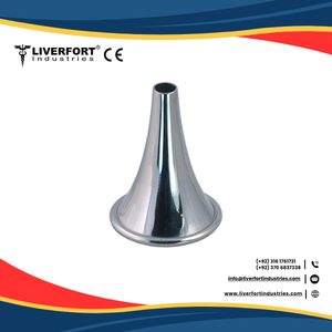 Spéculum auriculaire GRUBER Taille unique 4,5x6mm Ovale Enfant Nourrisson Tailles, Modèle court léger Instruments nasaux ORL en acier inoxydable Diagnostic - Product Image 2