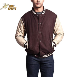 Vente chaude Nouveau Design Premium À La Mode 100% Laine Varsity Veste En Gros Hommes Personnalisé Veste De Baseball De Haute Qualité pour Hommes - Product Image 1