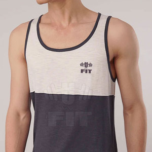 Débardeur personnalisé écologique anti-UV en polyester/coton, léger, couleur unie, décontracté, pour la gym, respirant, grandes tailles - Product Image 3