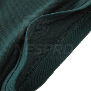 Etiqueta privada de los hombres de punto sólido 100% algodón cómodo de gran tamaño de manga corta de secado rápido para camisa - Product Image 4