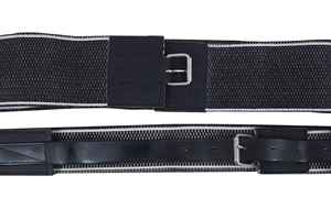 Sangle de selle anglaise en acier léger et durable Sangle de cheval respirante et confortable réglable pour l'entraînement à l'équitation - Product Image 2