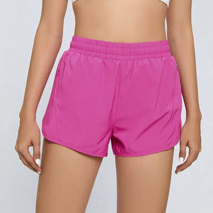 Short de course athlétique pour femmes à la mode à la mode-Short de survêtement athlétique en polyester en nylon pour la course à pied Vêtements de sport légers - Product Image 2