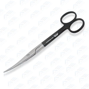 กรรไกรผ่าตัดมืออาชีพ Mayo แบบโค้ง ทำจากสแตนเลส ขนาด 6.75 นิ้ว คุณภาพสูง - Product Image 5