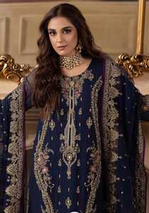 Vestido Shalwar Qameez de boda con bordado pesado para madre de novia moderno y elegante de AA IMPEX - Product Image 4