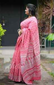 ELITE BRIDAL FANCY TIPO DE SEDA LIGERO SAREES Samuthrika/Vasthra Kalas Estilo Boda Ropa India pakistaní Fiestas de Vesta - Product Image 2