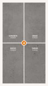 Carreaux haut de gamme 73mm carrés Carreaux de mosaïque en céramique vitrifiés Full body Matt pour applications commerciales intérieures extérieures 300x300mm - Product Image 6