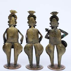 ชุดตุ๊กตาเหล็กน้ำหนักเบา3ชิ้นสำหรับตกแต่งบ้านหลากสี - Product Image 6