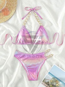 Hot Fashion One-piece Embroidery Bra Panty Underwear Set Anti-Bacterial Breathable Spandex/Polyester Mature Women Sexy <b>Lingerie</b> - Product Image 4