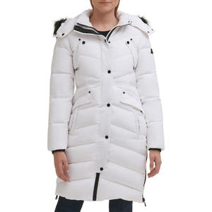 Chaquetas acolchadas al aire libre de moda de invierno transpirable de punto elegante para mujer al por mayor - Product Image 4