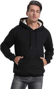 Men's <b>Sleeveless</b> Gym <b>Hoodie</b> Cotton Stretchable Pullover Sweatshirt for Winter Training Custom Sportswear for Bodybuilding Top - Product Image 4