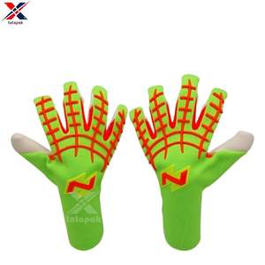 ถุงมือผู้รักษาประตูหนังคุณภาพสูงสำหรับกีฬากลางแจ้ง 男女兼用 กันน้ำ สายรัดข้อมือปรับได้ ป้องกันนิ้วมือ ขายส่ง OEM - Product Image 5