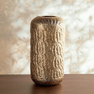 Vase de sol en métal pour la maison et la décoration de mariage Vase d'affichage de fleurs en aluminium de salon Sculpture moderne meilleure vente - Product Image 6