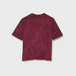 T-shirt personnalisé pour hommes, couleur unie avec motif, style décontracté à manches courtes, longueur ample, t-shirts confortables à la mode pour unisexe - Product Image 5