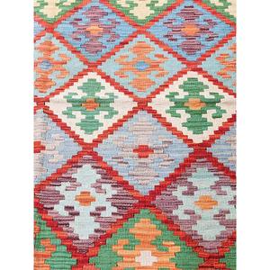 Alfombra Kilim de Maimana, Afganistán, 183 x 132 cm, Alfombras y Juegos de Alfombras - Product Image 4