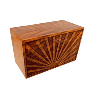 โกศไม้สำหรับผู้ใหญ่โกศไม้โกศจากเวียดนามดีไซน์ใหม่ล่าสุด - Product Image 4