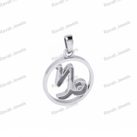 Bijoux du zodiaque personnalisés cadeau de Noël personnalisé plaqué or signe du capricorne charme du zodiaque collier pendentif astrologie pour les femmes