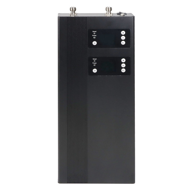 GSM LTE 2G 3G 4G 5G Signal Amplifier Qua Band Phone Signal Booster Repeater With AGC MGC ALC LCD Display