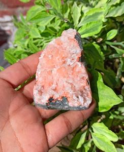 Apophyllite Geode แร่ Apophyllite ขนาดเล็กสีชมพูธรรมชาติชิ้นสำหรับตกแต่ง - Product Image 5