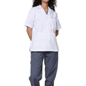 Bata de Laboratorio para Adultos, Fabricada en Pakistán, 100% Algodón, Alta Calidad, Diseño Personalizado, Uniformes de Hospital - Product Image 1