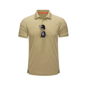2024 hommes de haute qualité séchage rapide pour Polo solide décontracté Golf Pique équitation broderie personnalisable tricoté tissu - Product Image 5